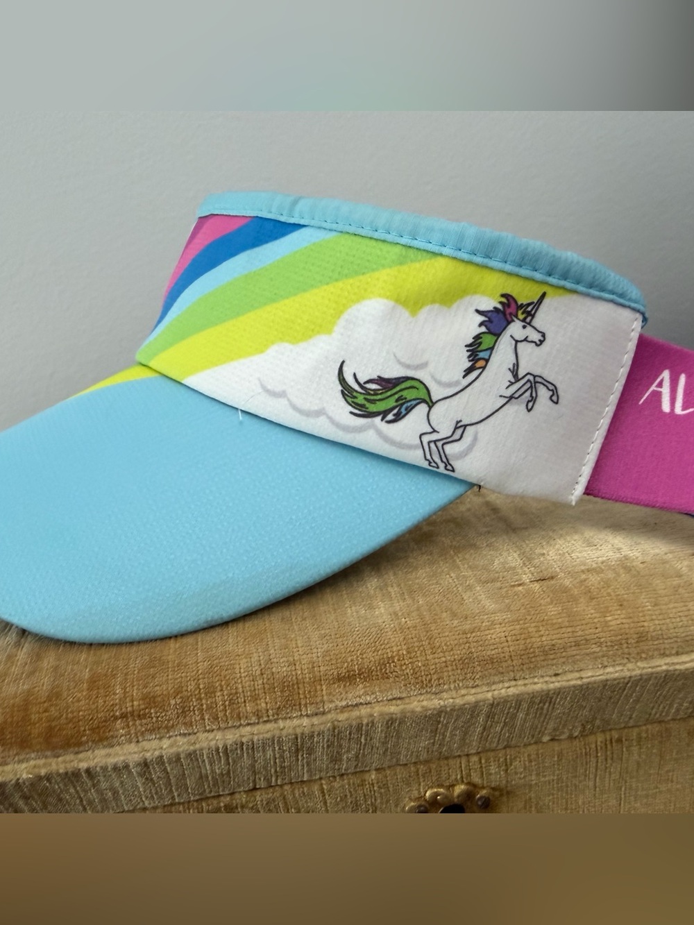 Headsweats Unicorn elastic visor